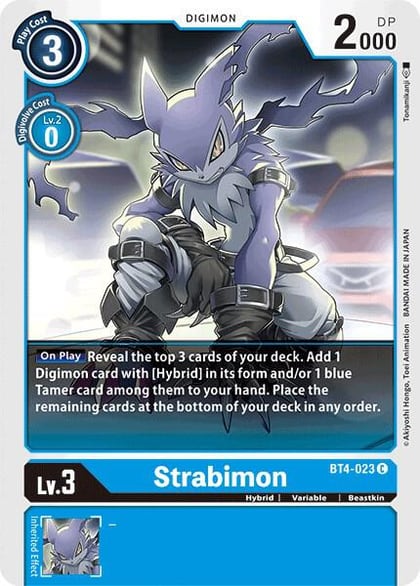 Strabimon, Great Legend BT4-023 C