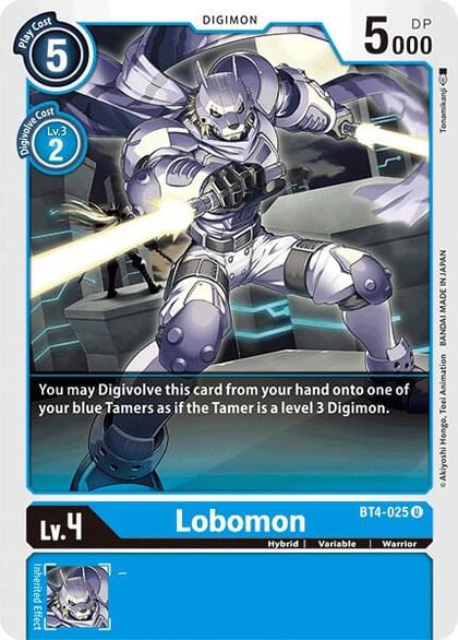 Lobomon, Great Legend BT4-025 U