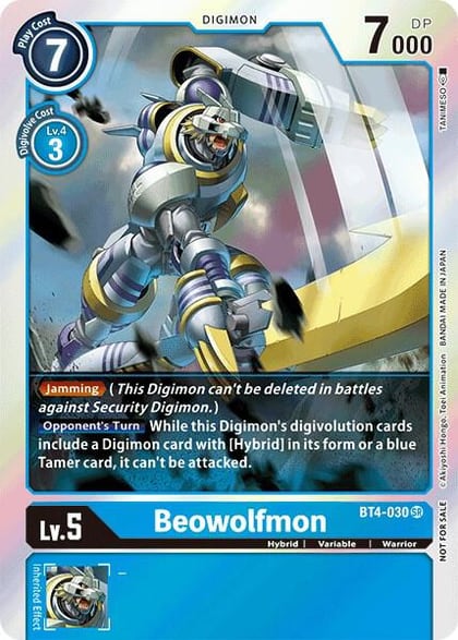 Beowolfmon (Event Pack 2), Great Legend BT4-030 SR
