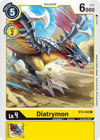 Diatrymon, Great Legend BT4-040 C