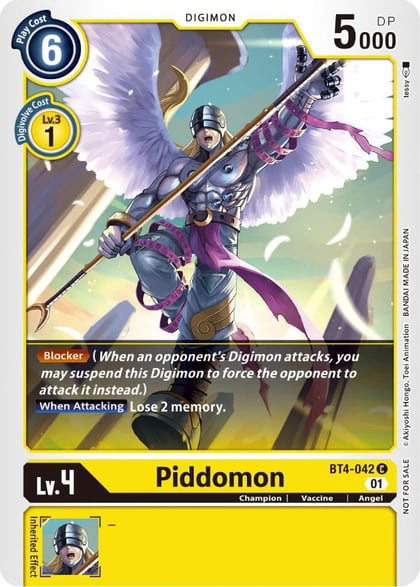 Piddomon (Winner Pack X Record), Great Legend BT4-042 C