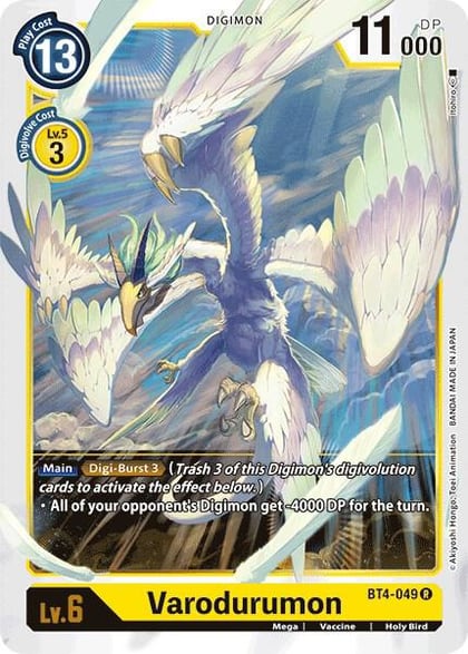 Varodurumon, Great Legend BT4-049 R