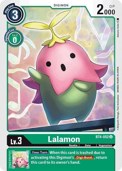 Lalamon, Great Legend BT4-052 U