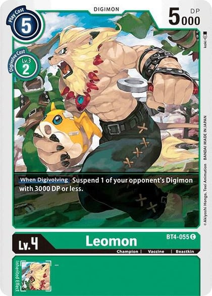 Leomon, Great Legend BT4-055 C