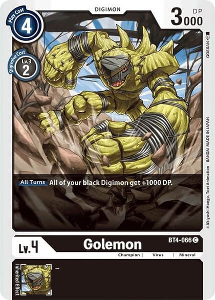 Golemon, Great Legend BT4-066 C
