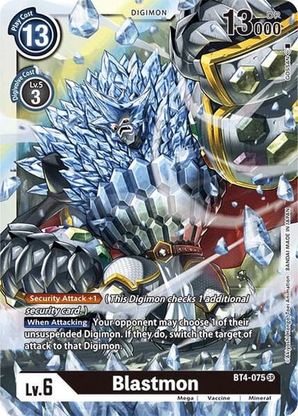 Blastmon, Great Legend BT4-075 SR