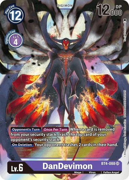 DanDevimon, Great Legend BT4-088 SR