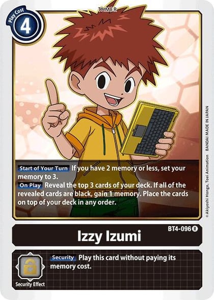 Izzy Izumi, Great Legend BT4-096 R