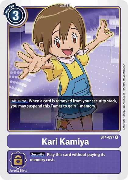 Kari Kamiya, Great Legend BT4-097 R