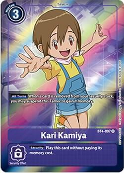Kari Kamiya (Box Topper), Great Legend BT4-097 R