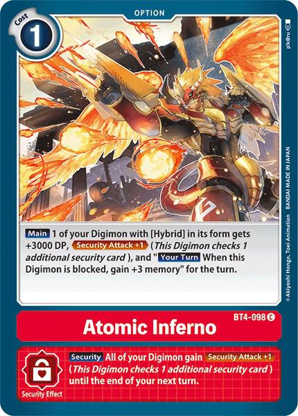 Atomic Inferno, Great Legend BT4-098 C