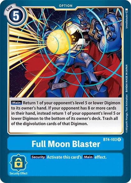 Full Moon Blaster, Great Legend BT4-103 R