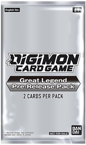 Great Legend Pre-Release Pack, Great Legend Pre-Release Cards P244270