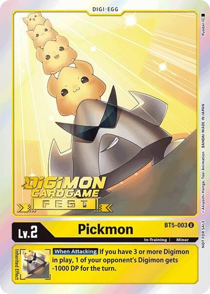 Pickmon (Digimon Card Game Fest 2022), Battle of Omni BT5-003 U