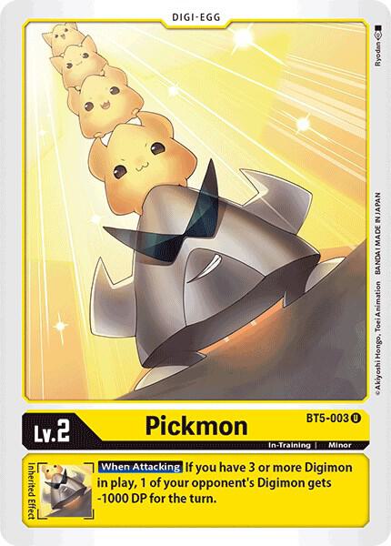 Pickmon, Battle of Omni BT5-003 U