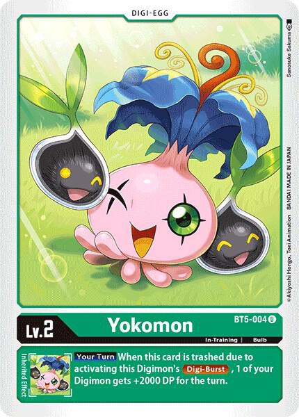 Yokomon, Battle of Omni BT5-004 U