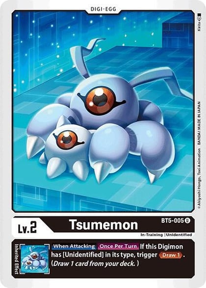 Tsumemon, Battle of Omni BT5-005 U