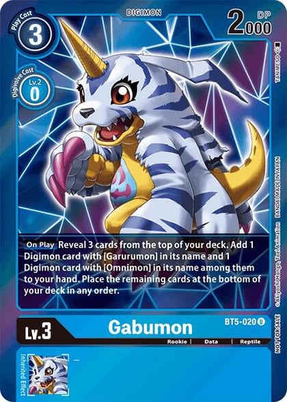 Gabumon (Event Pack 2), Battle of Omni BT5-020 U
