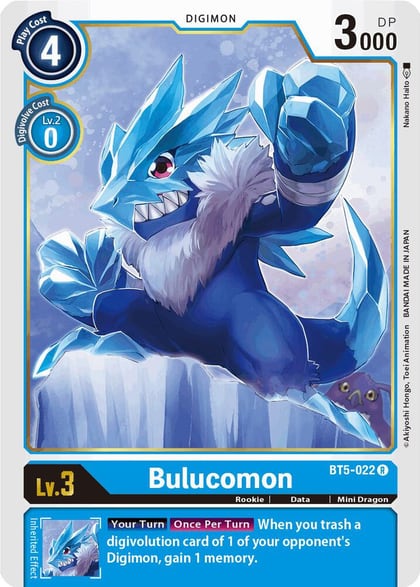 Bulucomon, Battle of Omni BT5-022 R