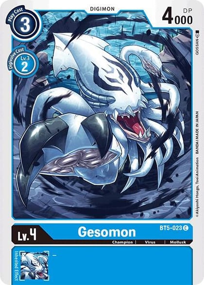 Gesomon, Battle of Omni BT5-023 C