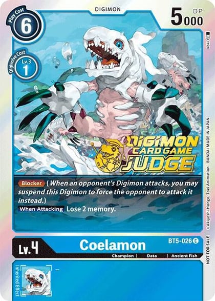Coelamon (Judge Pack 1), Battle of Omni BT5-026 C