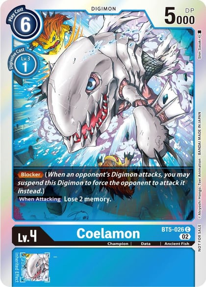Coelamon (Official Tournament Pack Vol. 7), Battle of Omni BT5-026 C