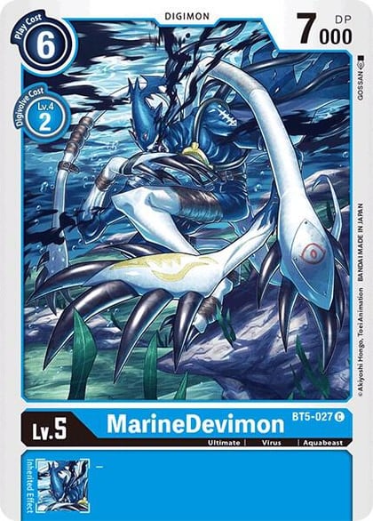 MarineDevimon, Battle of Omni BT5-027 C