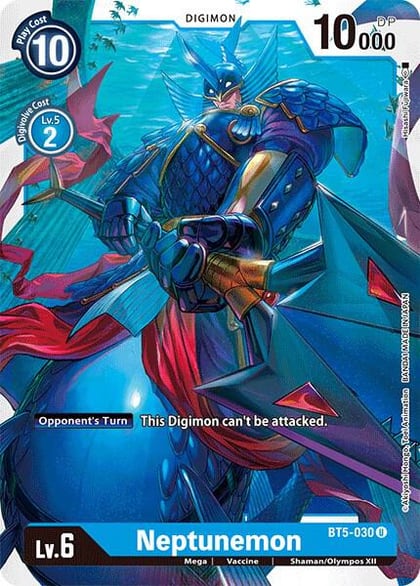 Neptunemon, Battle of Omni BT5-030 U