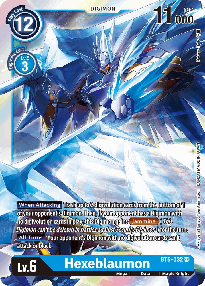 Hexeblaumon, Battle of Omni BT5-032 SR