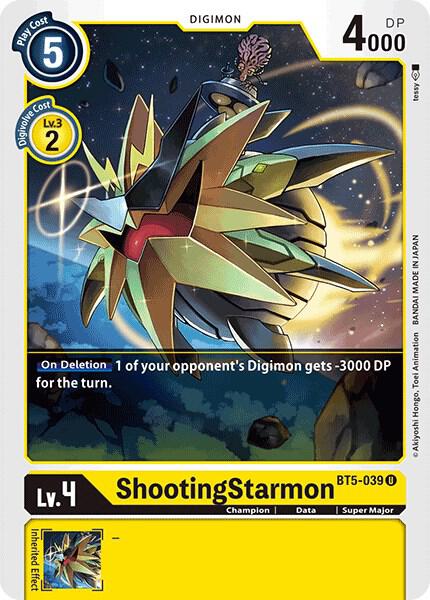 ShootingStarmon, Battle of Omni BT5-039 U