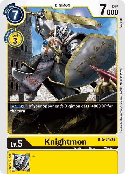 Knightmon, Battle of Omni BT5-042 C