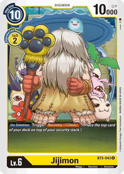 Jijimon, Battle of Omni BT5-043 U