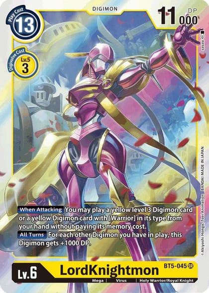 LordKnightmon, Battle of Omni BT5-045 SR