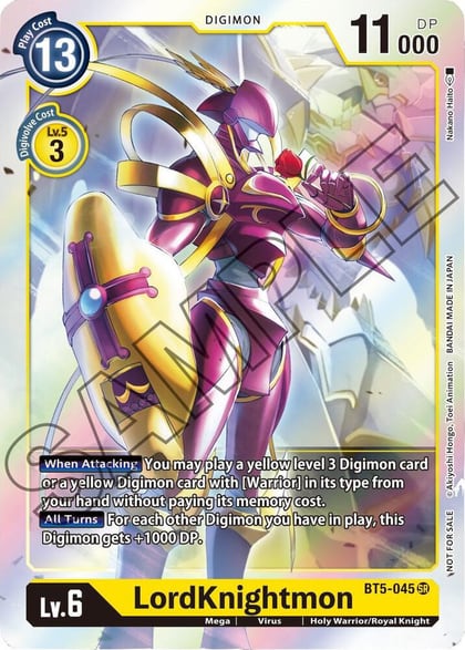 LordKnightmon - BT5-045 (Event Pack 1), Battle of Omni BT5-045 SR