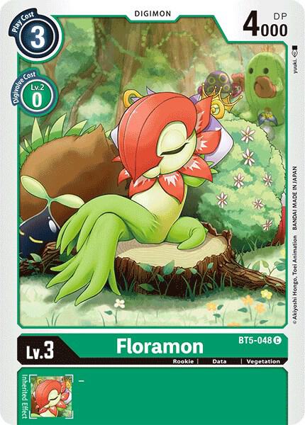 Floramon, Battle of Omni BT5-048 C