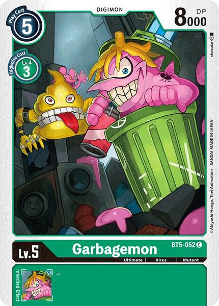 Garbagemon, Battle of Omni BT5-052 C
