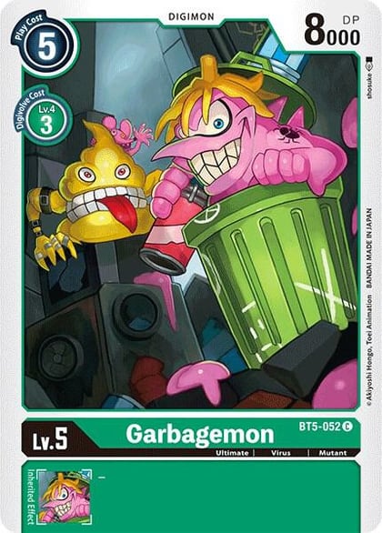 Garbagemon, Battle of Omni BT5-052 C