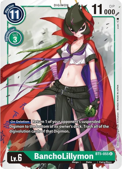 BanchoLillymon, Battle of Omni BT5-055 U