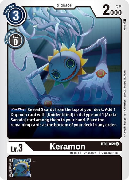 Keramon, Battle of Omni BT5-059 C