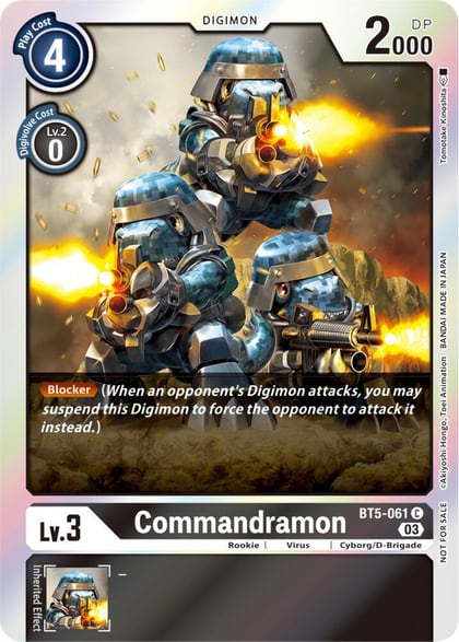 Commandramon (Winner Pack -Blast Ace-), Battle of Omni BT5-061 C