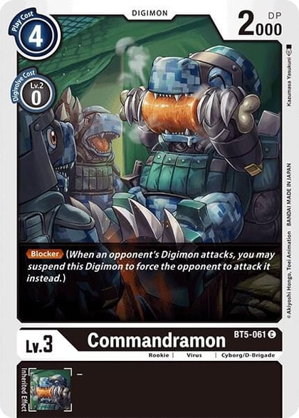Commandramon, Battle of Omni BT5-061 C