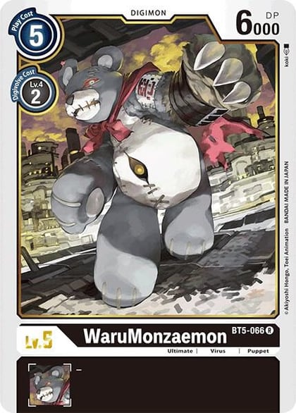 WaruMonzaemon, Battle of Omni BT5-066 R