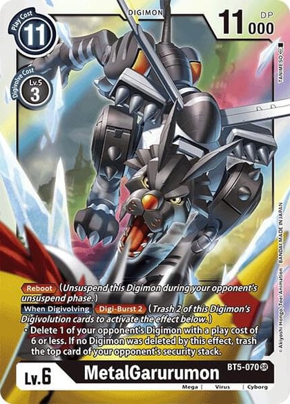 MetalGarurumon - BT5-070, Battle of Omni BT5-070 SR