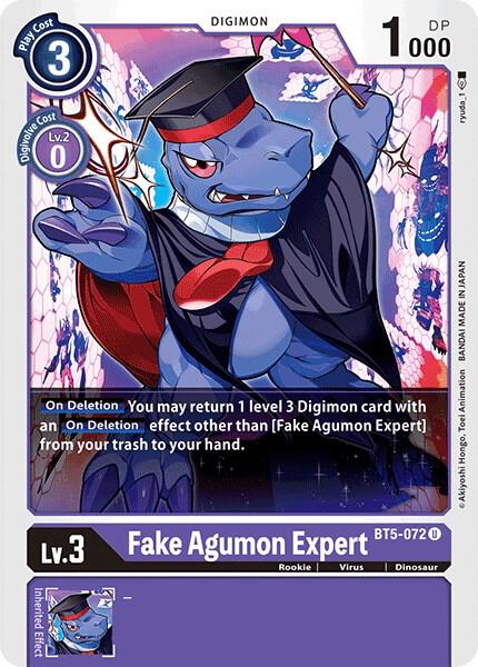 Fake Agumon Expert, Battle of Omni BT5-072 U