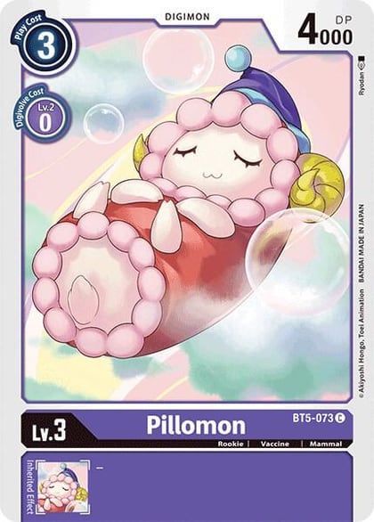 Pillomon, Battle of Omni BT5-073 C