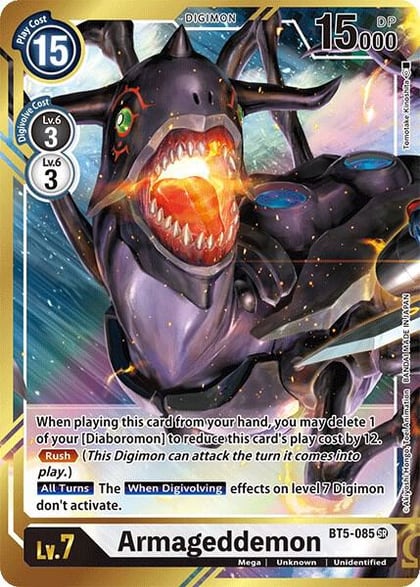 Armageddemon (Alternate Art), Battle of Omni BT5-085 SR