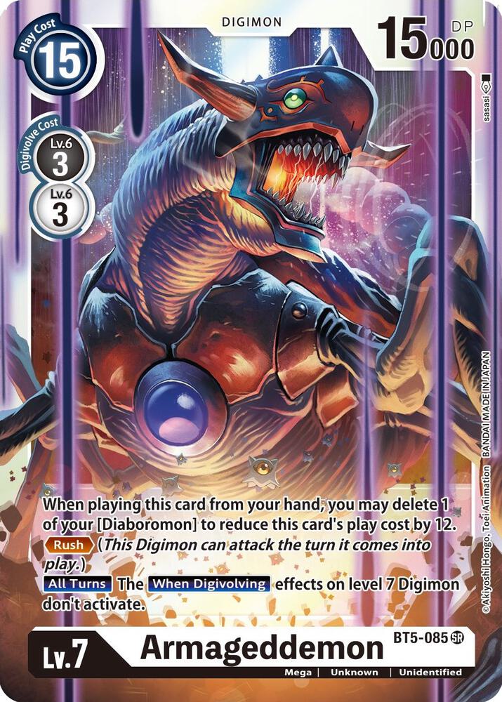 Armageddemon, Battle of Omni BT5-085 SR