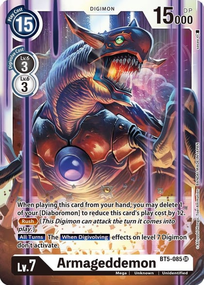 Armageddemon, Battle of Omni BT5-085 SR
