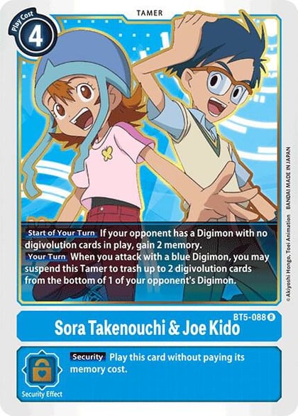Sora Takenouchi & Joe Kido, Battle of Omni BT5-088 R
