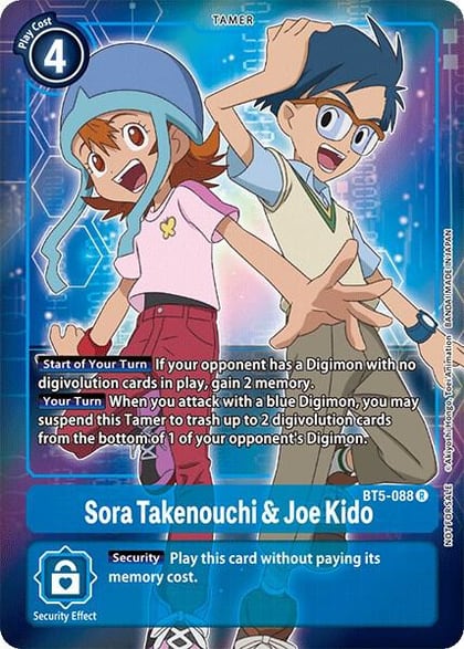 Sora Takenouchi & Joe Kido (Box Topper), Battle of Omni BT5-088 R